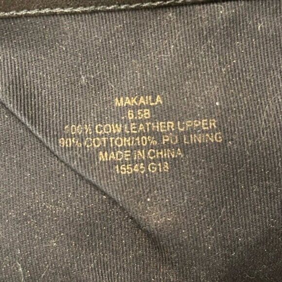 Lauren / Ralph Lauren Makaila Tall riding boots size 6.5B, black & brown - Picture 4 of 4